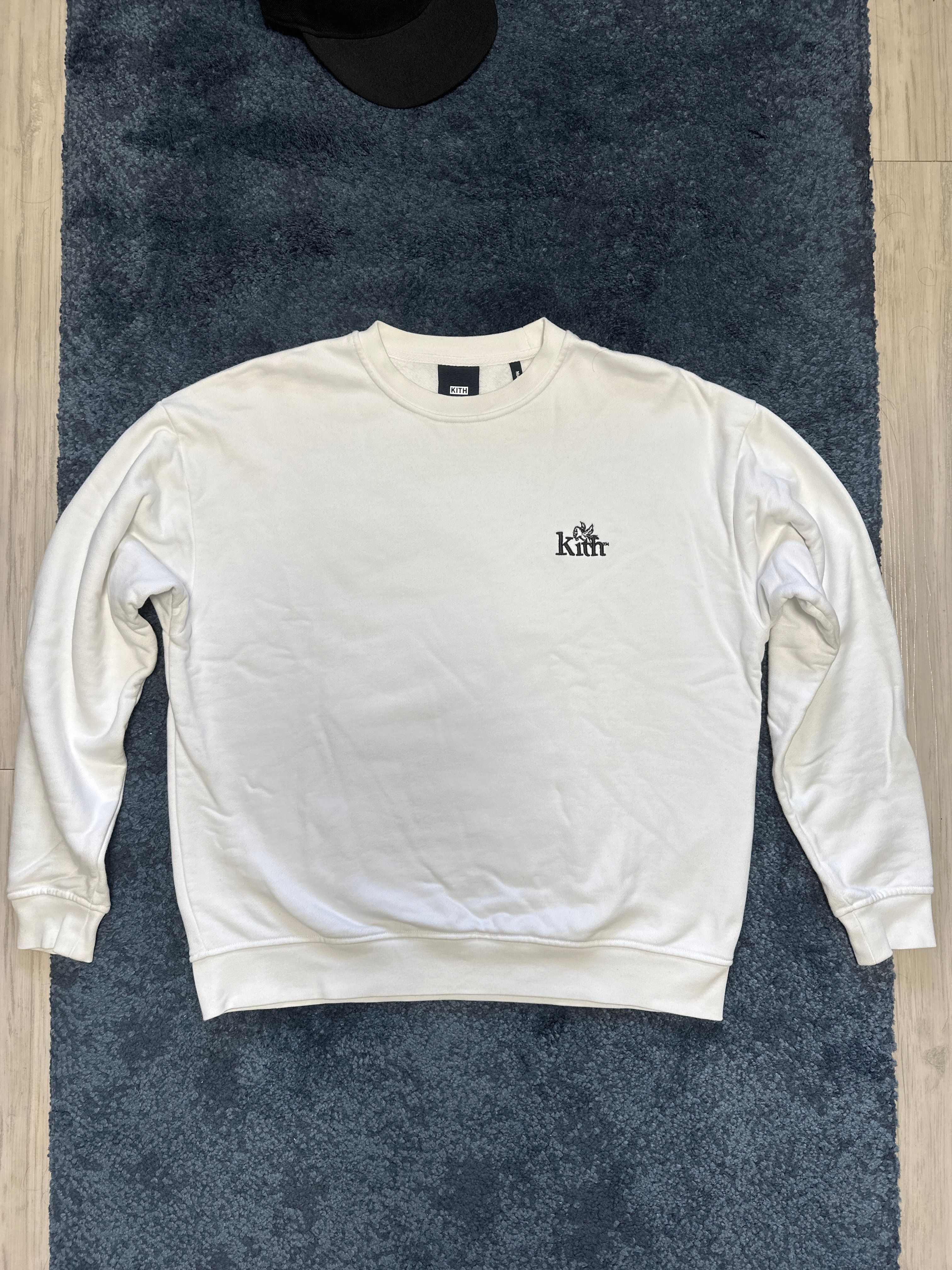 KITH Pegasus Decoded Crewneck "White"