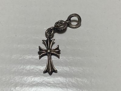 クロムハーツ 1ボールCHクロスチャームネックレス クロスボール