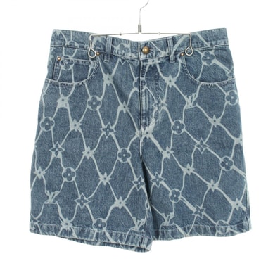 ルイ・ヴィトン LOUIS VUITTON モノグラムウォッシュド デニムパンツ 衣料品 ボトムス コットン メンズ ネイビー系 RM242MM KOE HRD24W 【中古】
