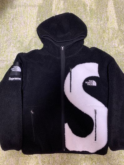 Supreme x The North Face S Logo Hooded Fleece Jacket "Black"
