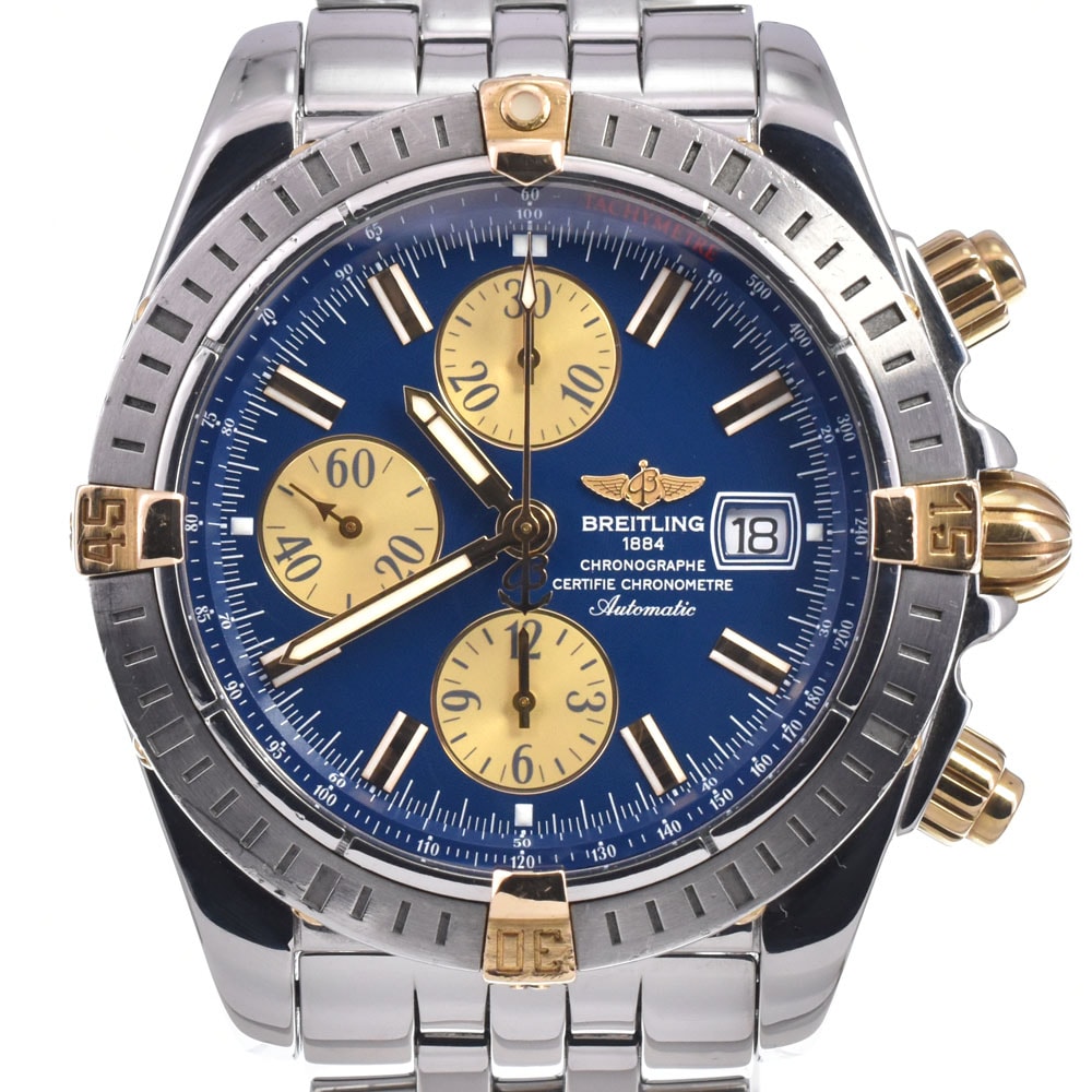 ブライトリング BREITLING B13356 クロノマット エボリューション デイト 自動巻き メンズ 良品 箱・保証書付き 腕時計 M#148088