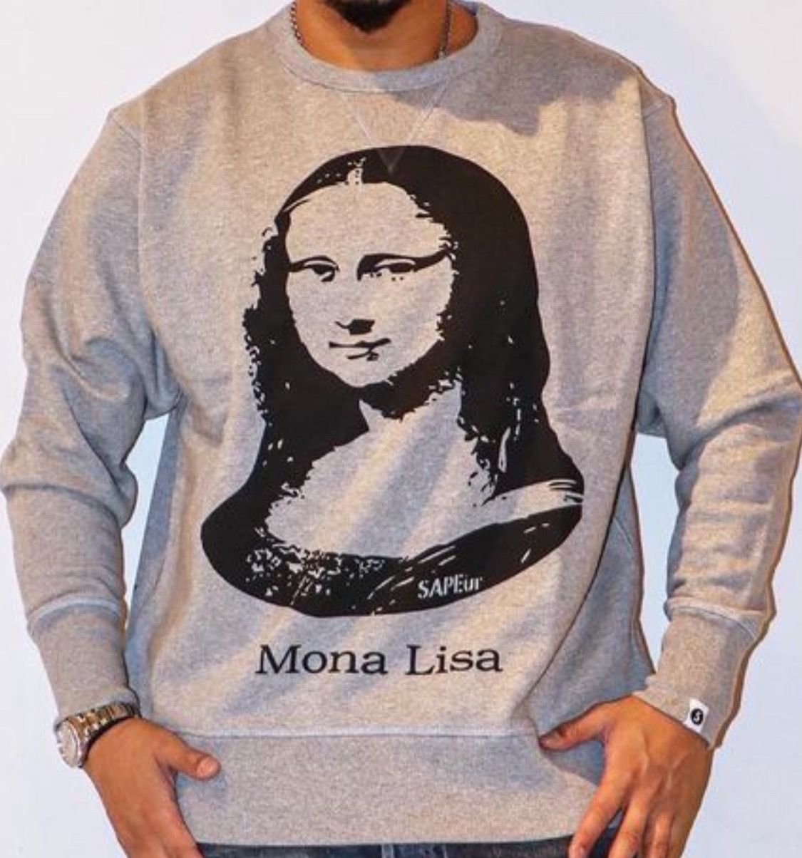 SAPEur サプール モナリザ スウェット Lサイズ 長袖 新品未使用品