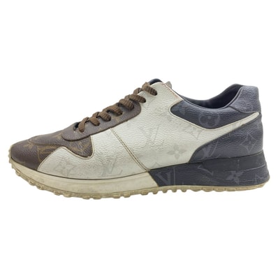 LOUIS VUITTON ルイ・ヴィトン スニーカー 1A3N7R ランアウェイ モノグラム ローカット スニーカー ブラウン系 5.5【中古】