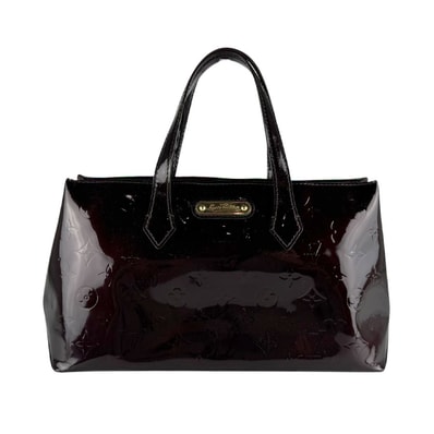 ルイ ヴィトン LOUIS VUITTON ハンドバッグ モノグラム ヴェルニ ウィルシャーPM モノグラムヴェルニ アマラント レディース M93641【中古】 z10356