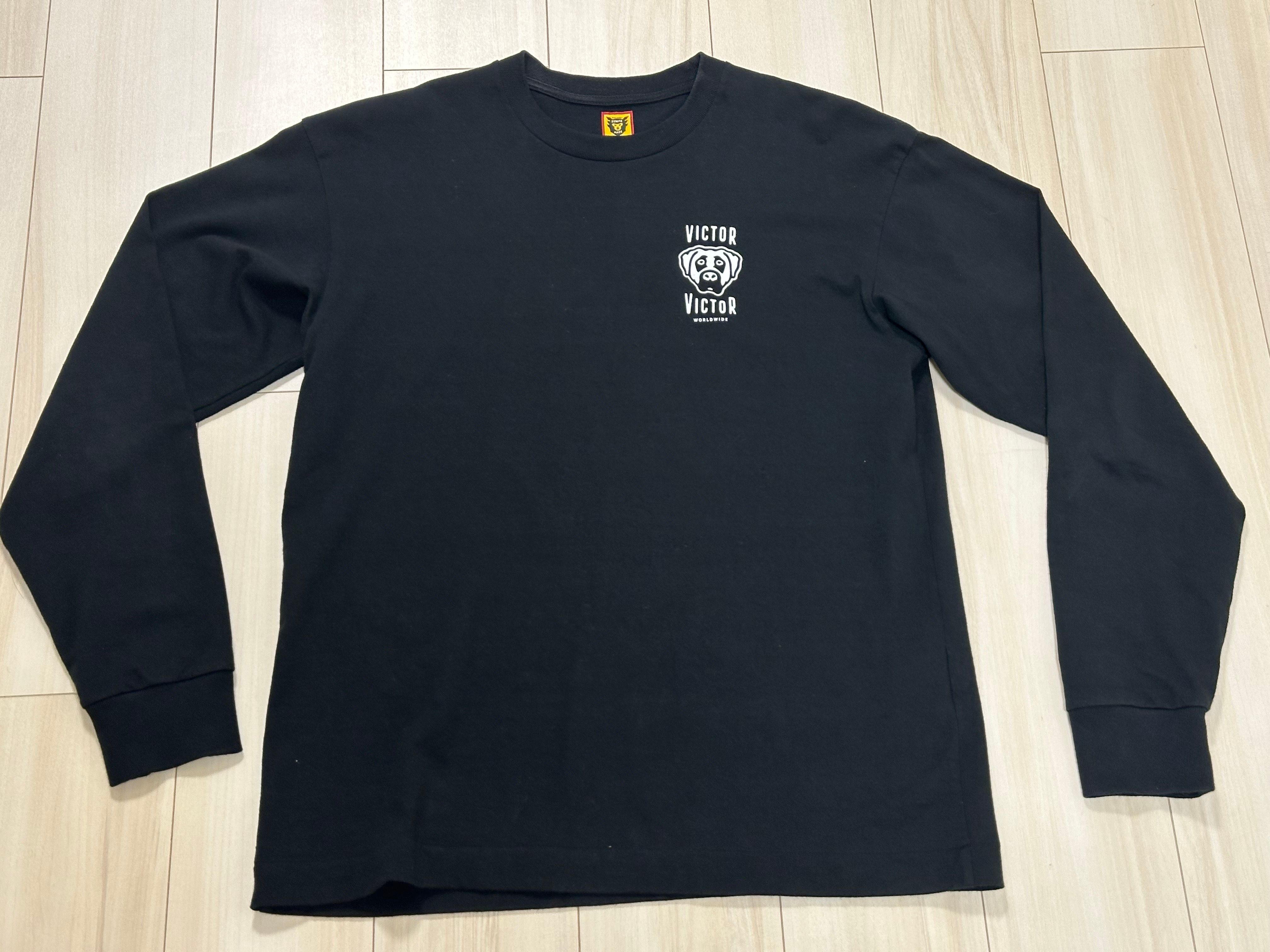 HUMAN MADE x Victor Victor L/S T-Shirt "Black"