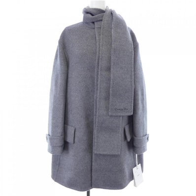 クリスチャンディオール CHRISTIAN DIOR スカーフカラー ピーコート 610C01A1375 コート