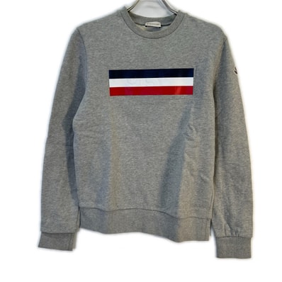 モンクレール グレー トリコロール 952 トレーナー S