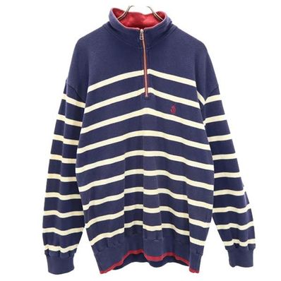 NAUTICA 長袖 ハーフジップ トレーナー