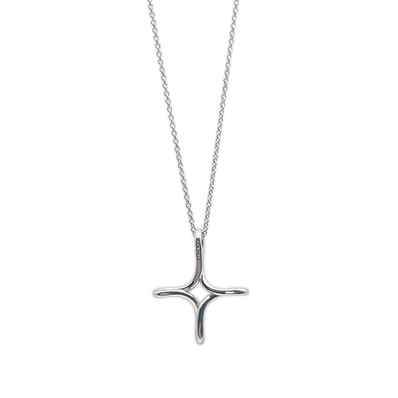 TIFFANY&Co. ティファニー インフィニティクロス エルサ・ペレッティ ネックレス
ペンダント ロザリオ SV925 シルバー 新品仕上済 ユニセックス
【中古】