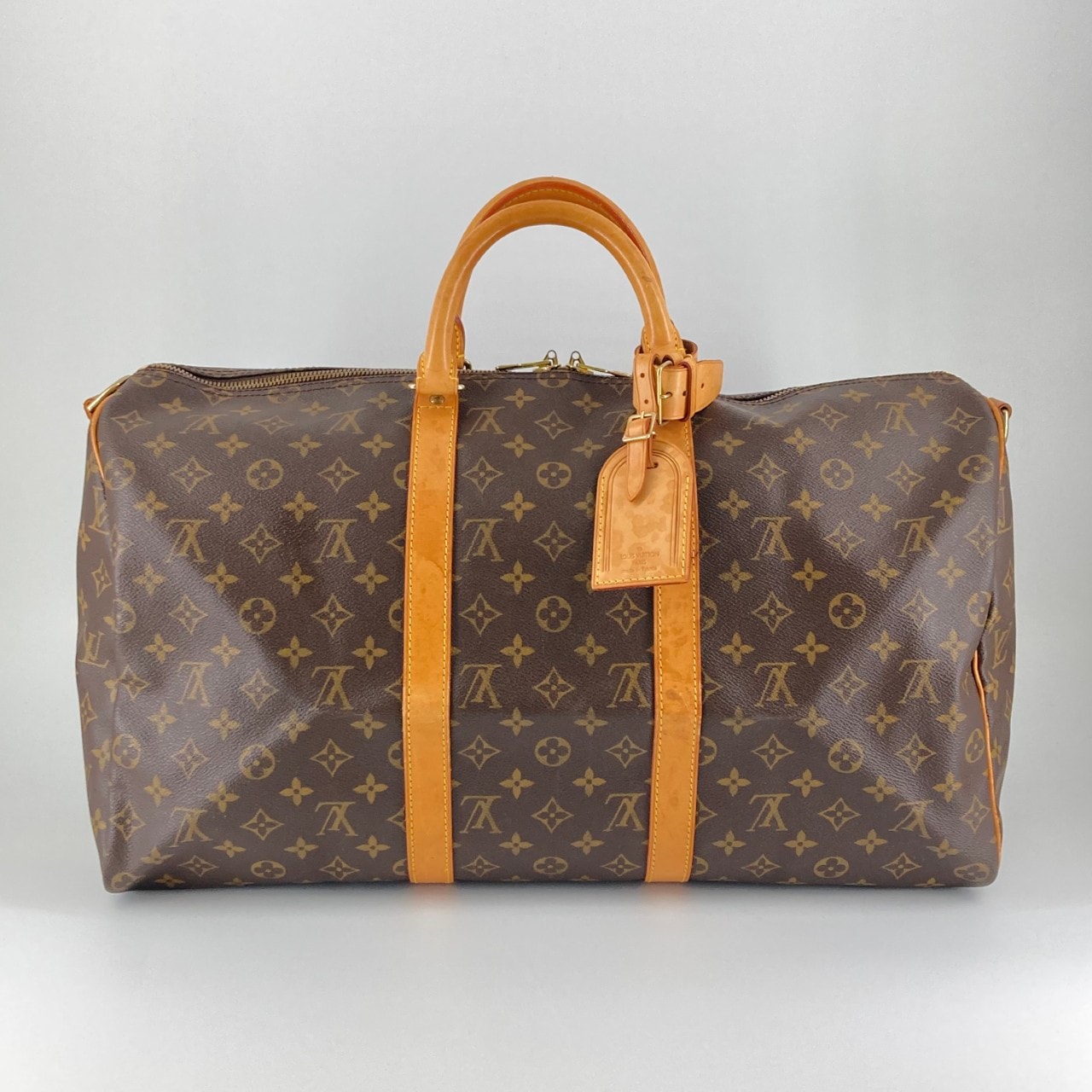 LOUIS VUITTON(ルイ・ヴィトン) キーポル バンドリエール 50 M41416 ボストンバッグ ブラウン