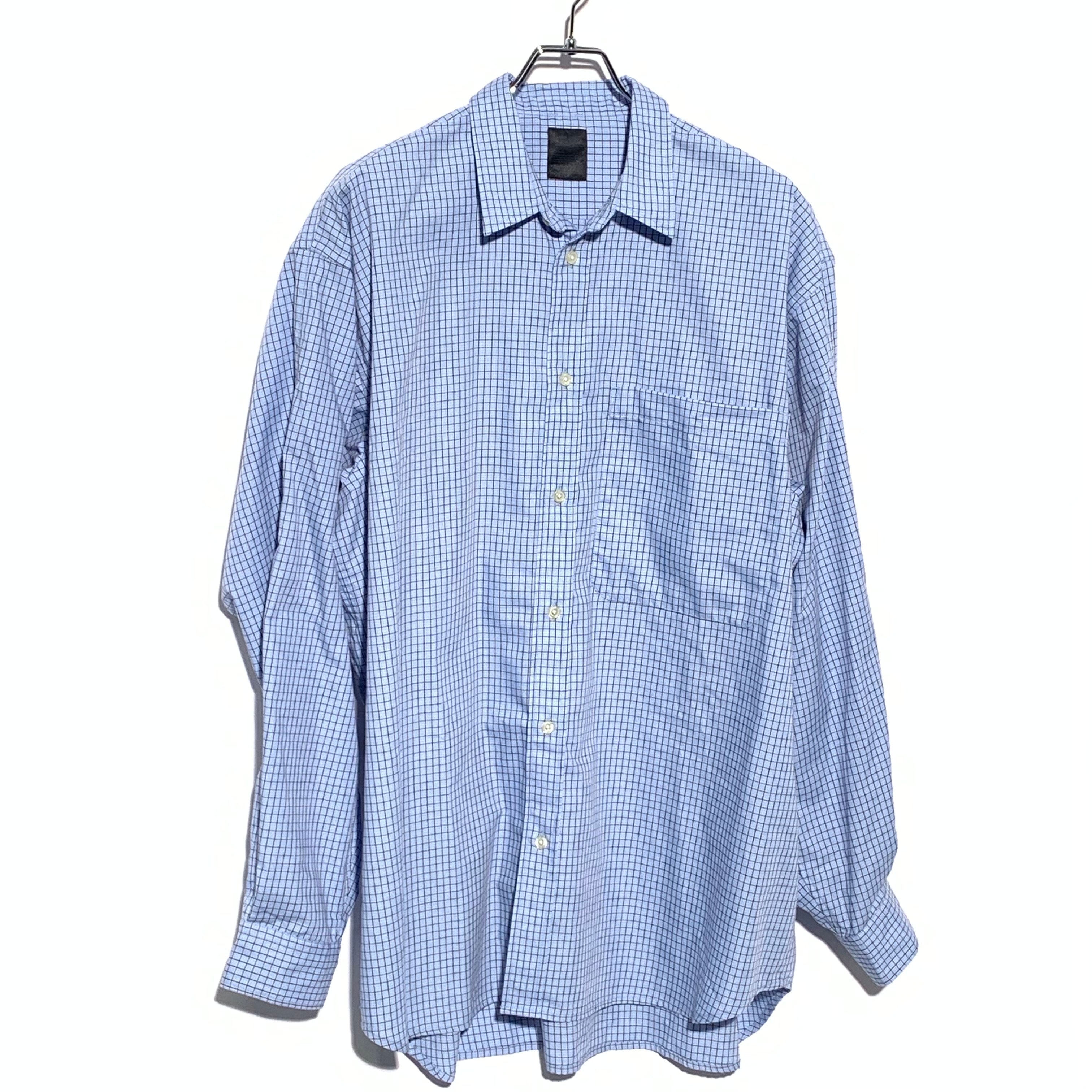 DAIWA PIER39 Tech Regular Collar Shirts L/S Tattersall "Sax Check"
