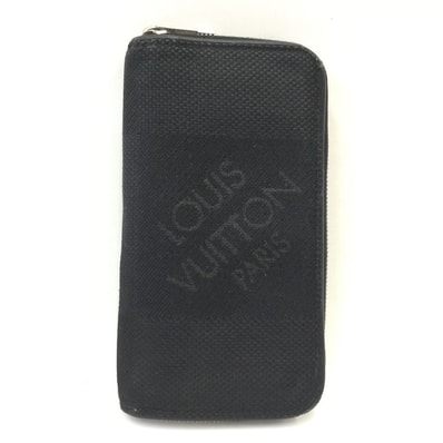 LOUIS VUITTON ルイヴィトン ダミエジェアン ポルトフォイユロンジッペ ラウンドファスナー 長財布 M93546 ブラック
