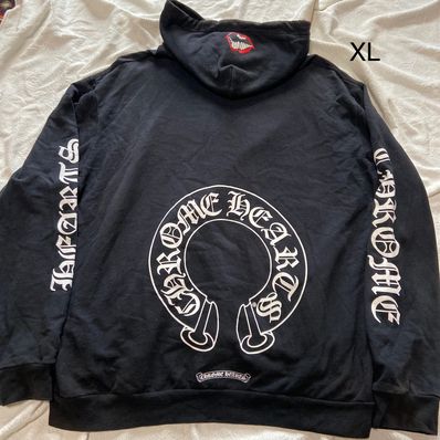Chrome Hearts Matty Boy Chomper Horseshoe Hoodie "Black"