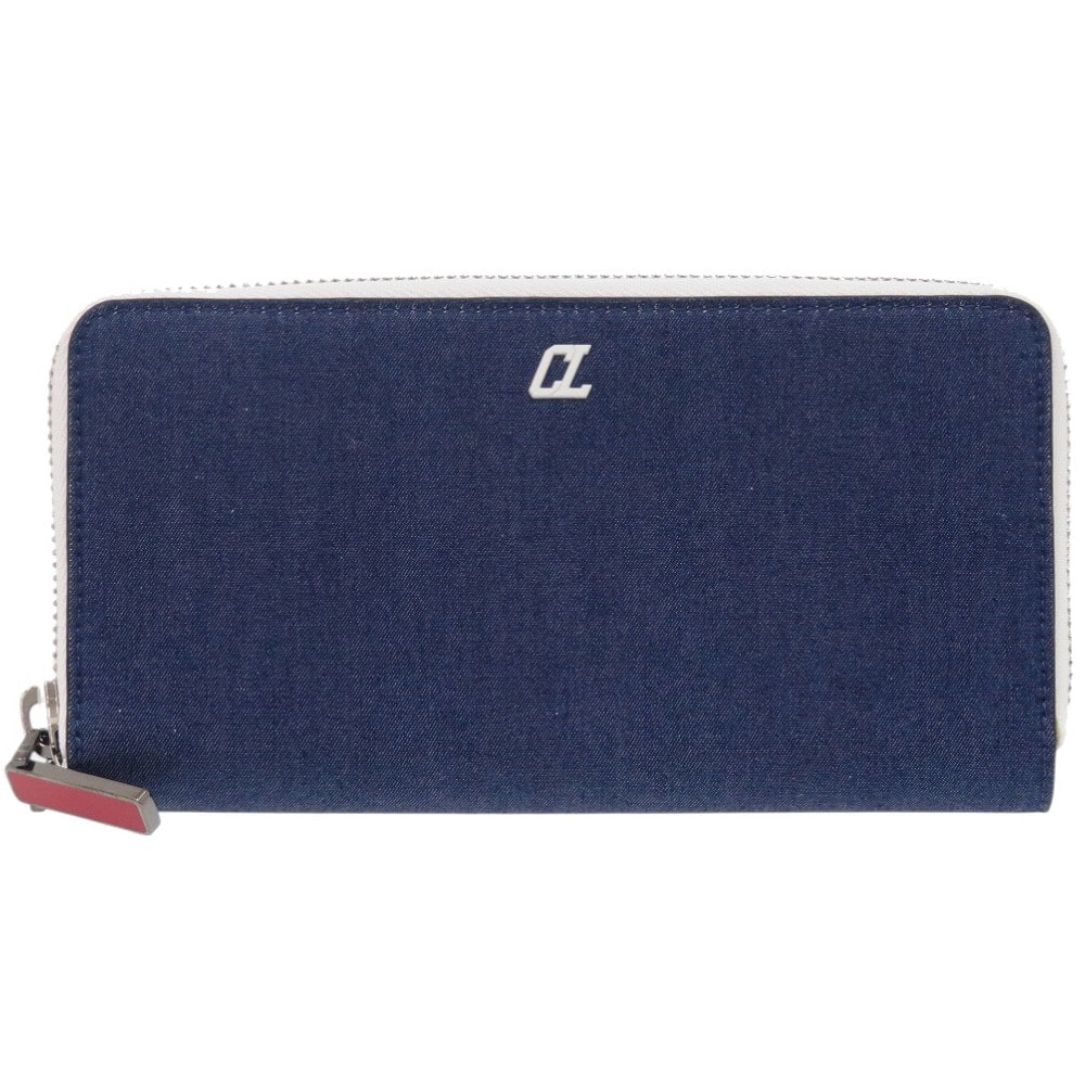 クリスチャンルブタン   1235496 ラウンドファスナー デニ