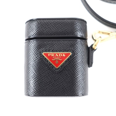 極美品 プラダ その他小物 ブラック レディース 1ZD002