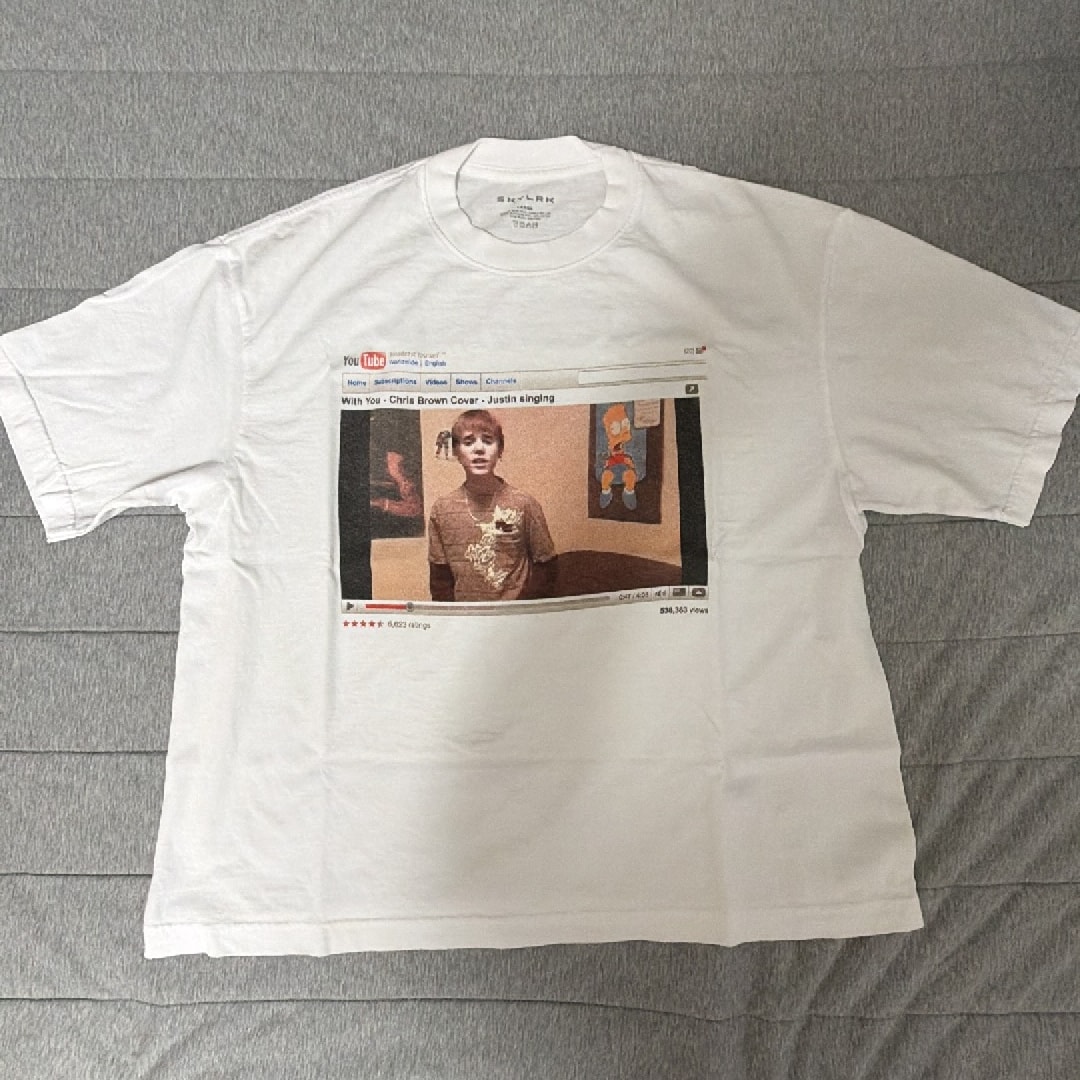 SKYLRK Justin Bieber Coachella 2026 Graphic III T-shirt "White"