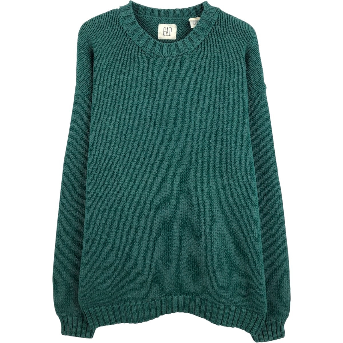 古着 90年代 ギャップ GAP オールドギャップ リブ編み コットンニットセーター メンズXL相当 ヴィンテージ/eaa678905