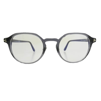 TOM FORD トムフォード TF5924-D-B 日本企画 クラウンパントシェイプ ブルーライトカットレンズ メガネ フレーム:ブラック系 51□22 145【極上美品】【中古】