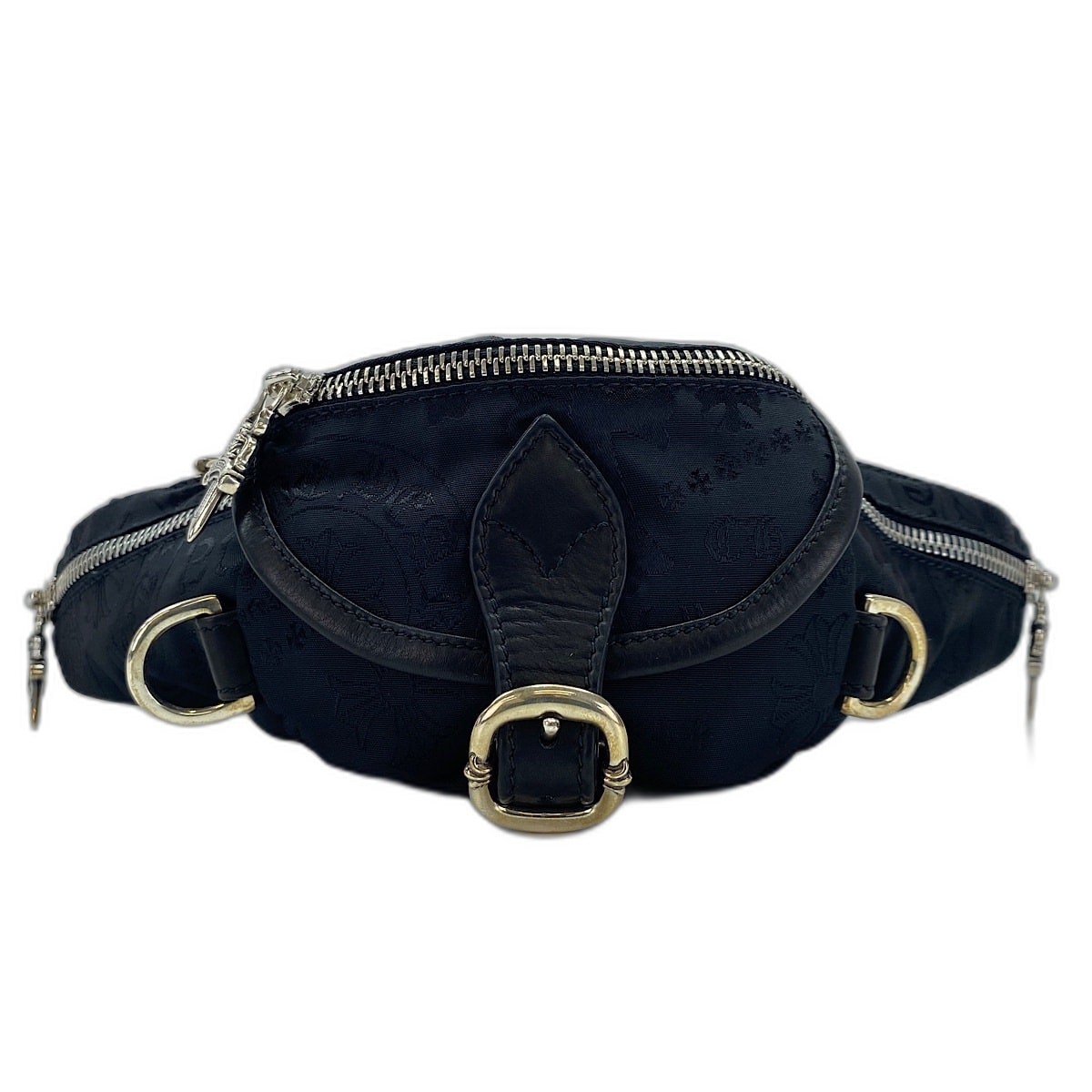 クロムハーツ CHROME HEARTS スナットパック マルチモチーフ ウエストバッグ【中古】