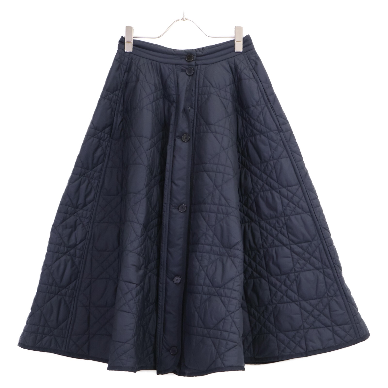 クリスチャンディオール 【美品/国内正規】157J67A2827 マイクロカナージュ キルティング ロング I:40