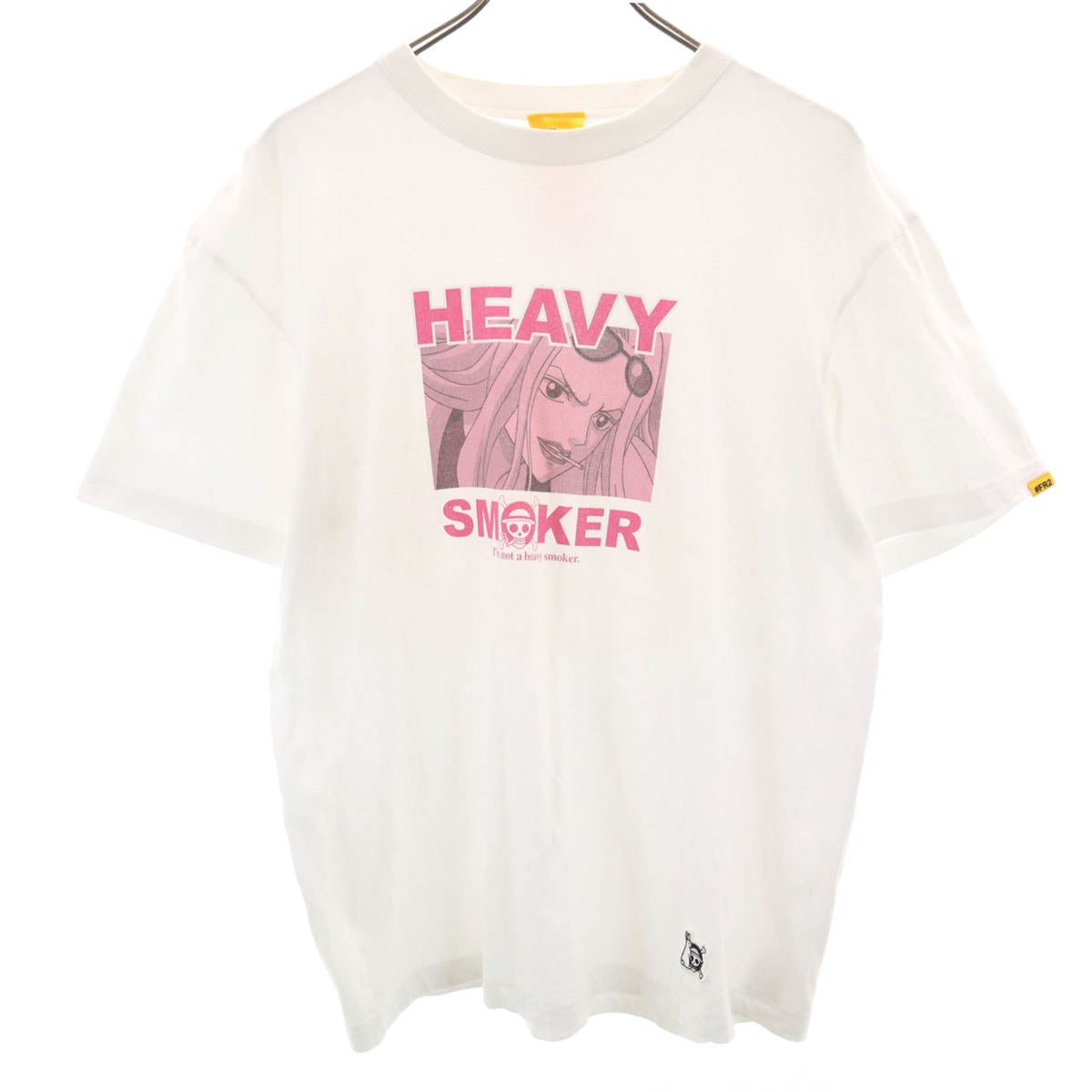 FR2 エフアールツー ONE PIECE ワンピース コラボ ヒナ 半袖 Tシャツ M ホワイト