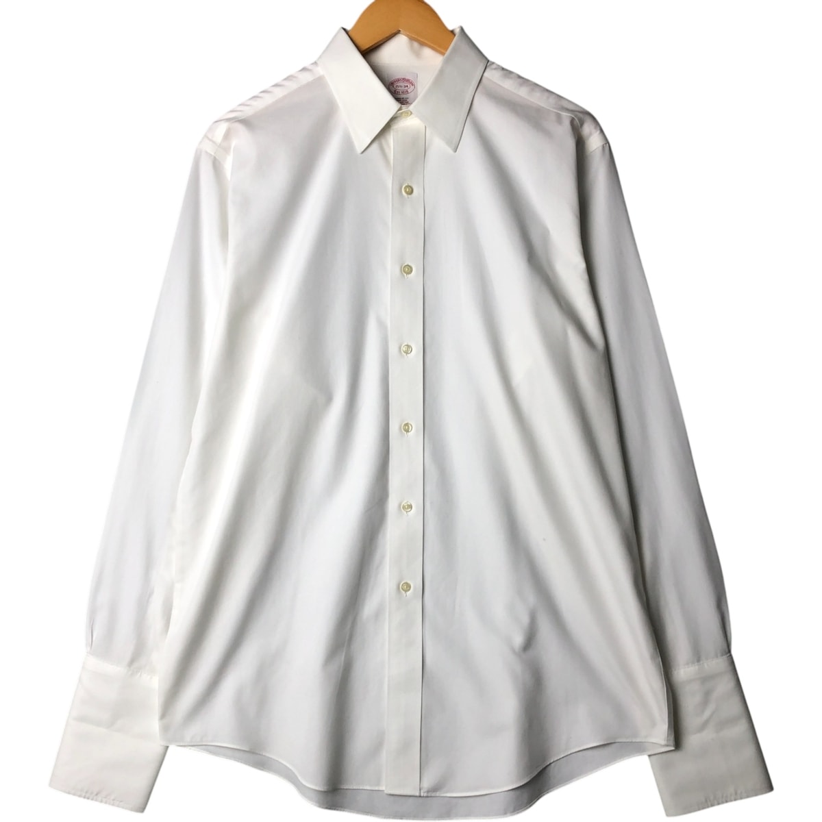 古着 ブルックスブラザーズ Brooks Brothers Est.1818 長袖 コットンシャツ メンズM相当/eaa573303