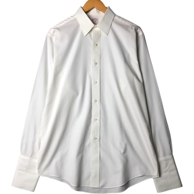 古着 ブルックスブラザーズ Brooks Brothers Est.1818 長袖 コットンシャツ メンズM相当/eaa573303
