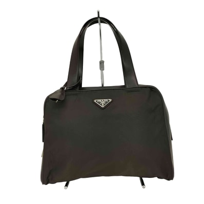 レザーナイロン SMALL ハンドバッグ【1142488197625】