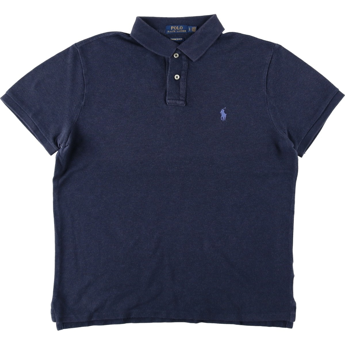 古着 ラルフローレン Ralph Lauren POLO RALPH LAUREN CUSTOM SLIM FIT 半袖 ポロシャツ メンズL相当/eaa620945