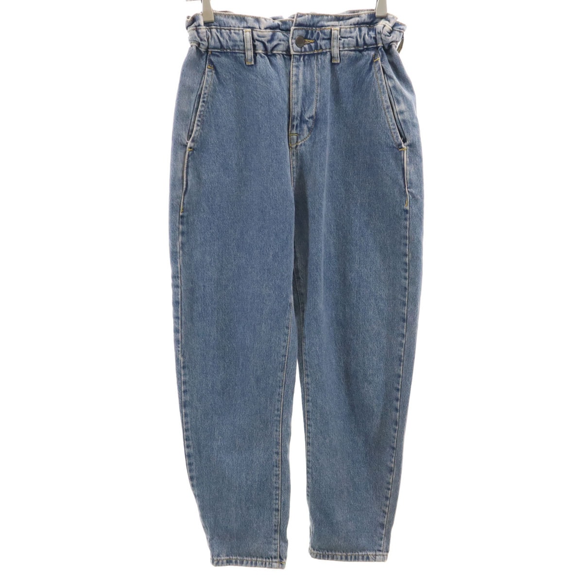 ZARA ザラ ハイライズ デニムパンツ 34 ブルー ジーンズ