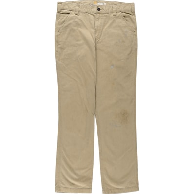 古着 カーハート Carhartt RELAXED FIT ダックペインターパンツ メンズw35相当/rab181343
