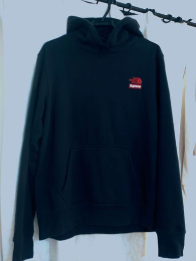 Supreme x The North Face Statue of Liberty Hooded Sweatshirt "Black"