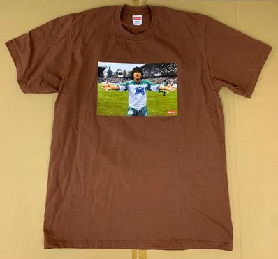 Supreme Maradona Tee "Brown"