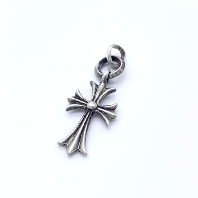 Chrome Hearts Tiny CH Cross Charm "Silver"