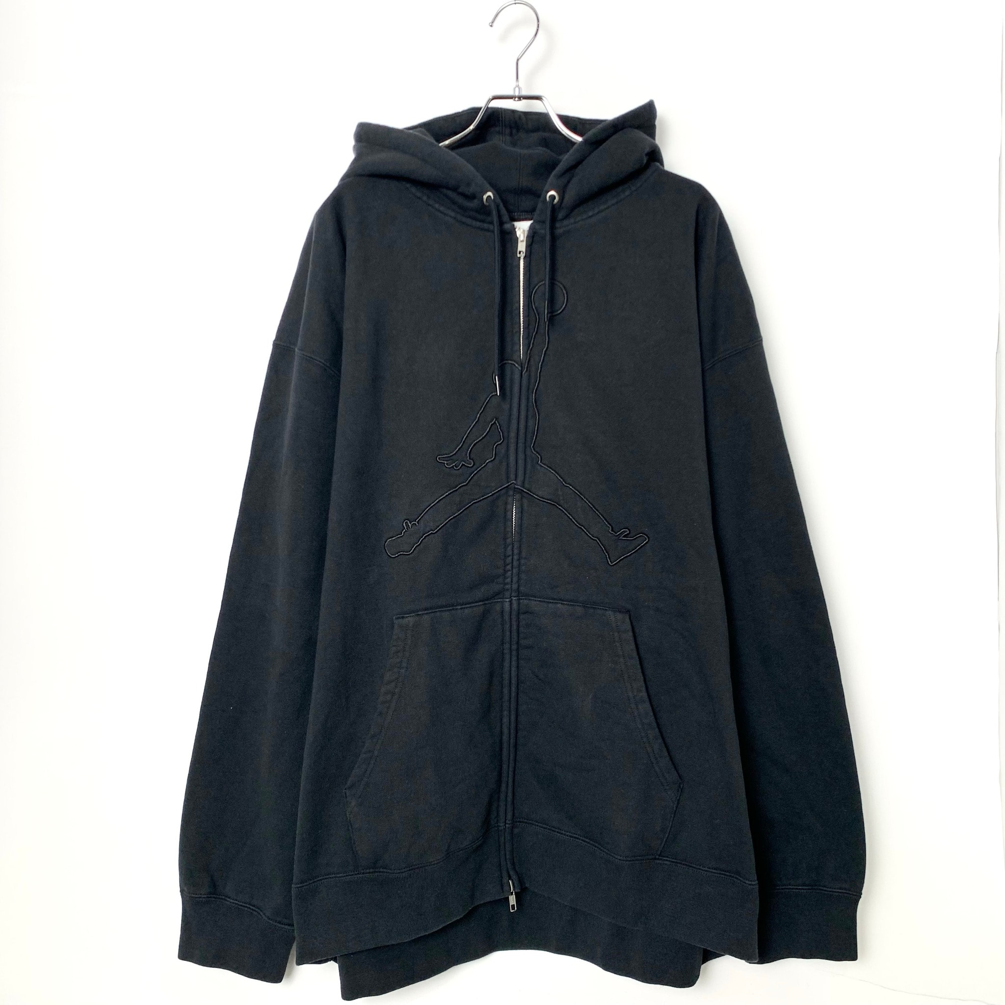 Supreme x Jordan Hooded Sweatshirt "Black"