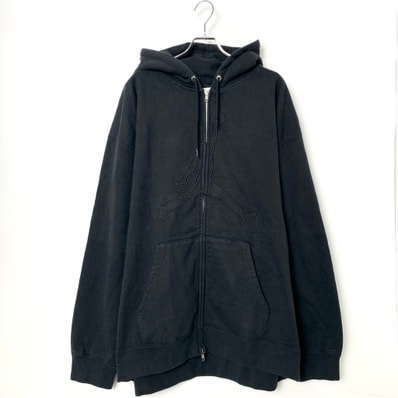 Supreme x Jordan Hooded Sweatshirt "Black"