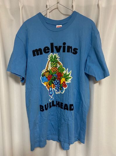 Supreme x Melvins Bullhead Tee "Bright Blue"