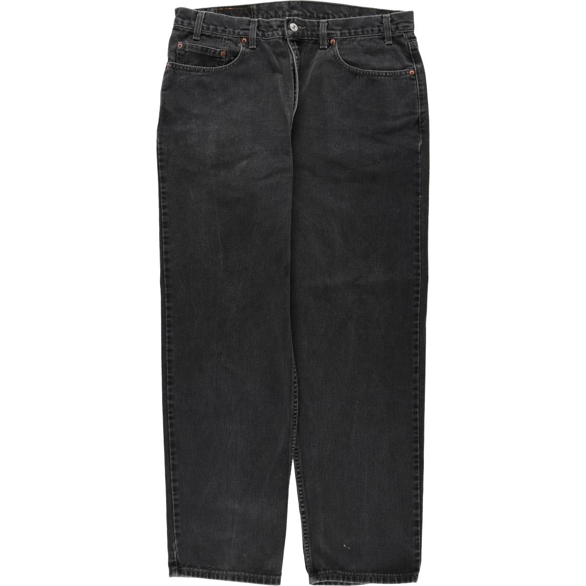 古着 リーバイス Levi's 550 ブラックデニム テーパードデニムパンツ メンズw37相当 ヴィンテージ/eaa633934
