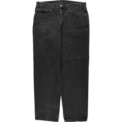 古着 リーバイス Levi's 550 ブラックデニム テーパードデニムパンツ メンズw37相当 ヴィンテージ/eaa633934