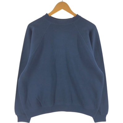 古着 ヘインズ Hanes 無地 ブランクスウェットシャツ トレーナー メンズL相当/eaa522347