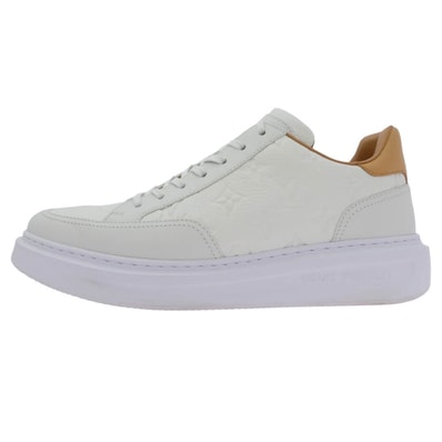LOUIS VUITTON ルイ・ヴィトン スニーカー 1A8V3L ビバリーヒルズ ライン モノグラム ローカット スニーカー ホワイト系 7.5【中古】