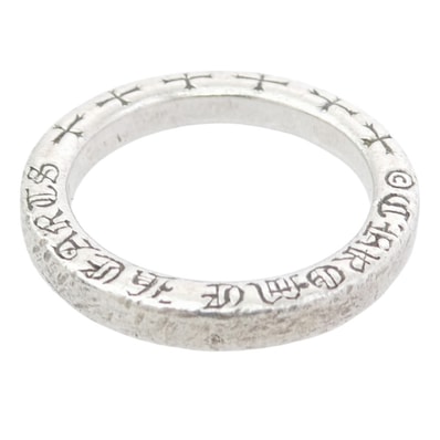 CHROME HEARTS クロムハーツ(原本無) リング NTFL リング シルバー系 約6.5号【中古】