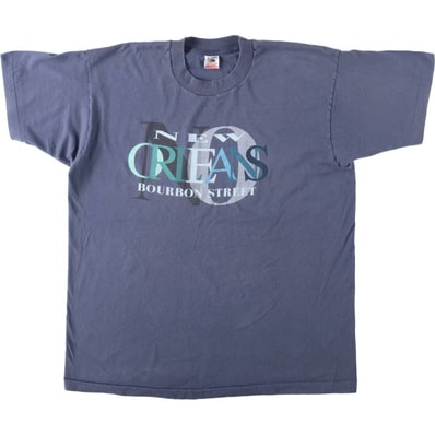 古着 90年代 フルーツオブザルーム FRUIT OF THE LOOM プリントTシャツ USA製 メンズXL相当 ヴィンテージ/eaa647849