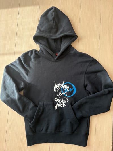 Air Jordan Travis Scott Fragment Hoodie "Black"