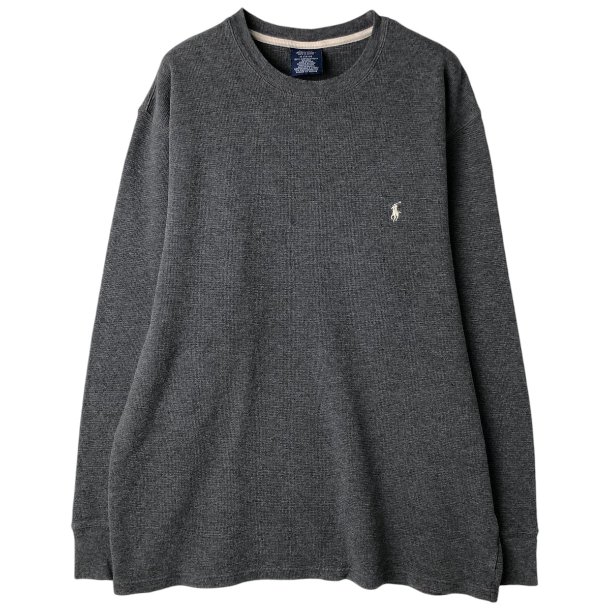 古着 ラルフローレン Ralph Lauren POLO RALPH LAUREN SLEEPWEAR サーマルロングTシャツ メンズXL相当/eaa459422