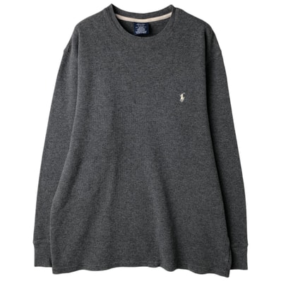 古着 ラルフローレン Ralph Lauren POLO RALPH LAUREN SLEEPWEAR サーマルロングTシャツ メンズXL相当/eaa459422
