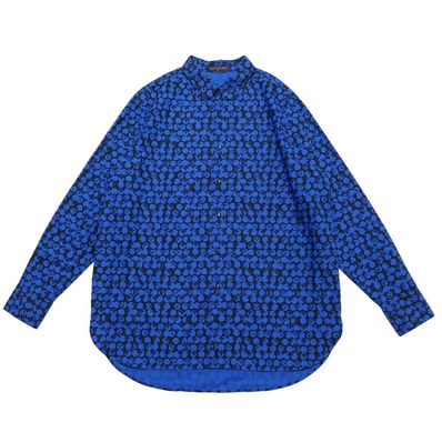 ■美品■LOUIS VUITTON ルイ・ヴィトン パーフォレーテッド モノグラムパターン 長袖シャツ サイズXXL モノグラム イタリア製 ブランド古着【中古】20260113/RA7147