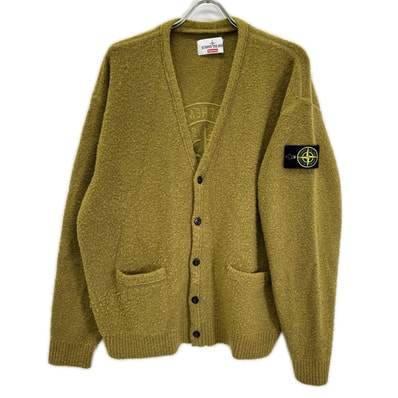 ストーンアイランド ×シュプリーム23AW 7925501SB グリーン ブークレカーディガン M