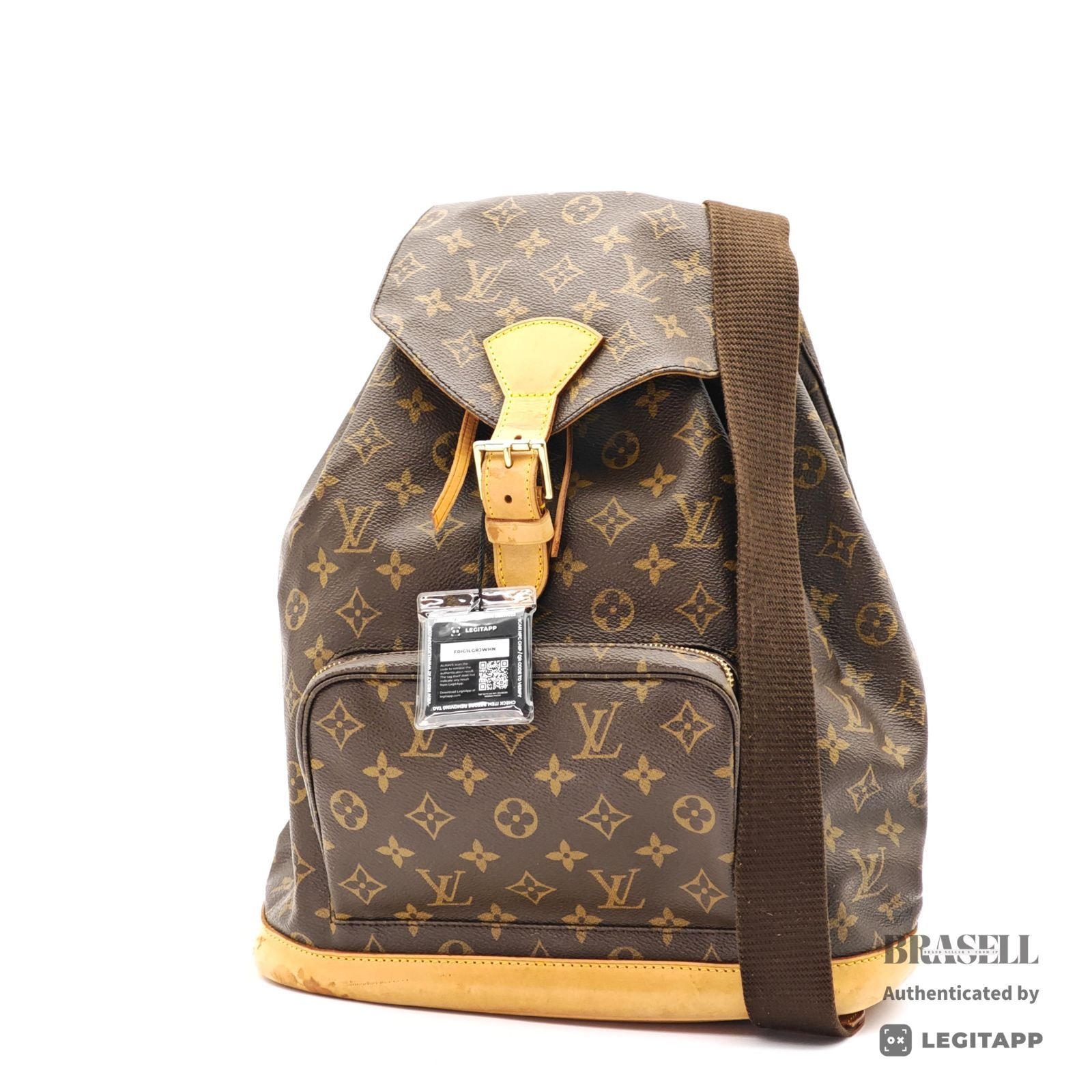 LOUIS VUITTON ルイ・ヴィトン モンスリGM Monogram モンスリGM M51135 SP0061 リュック・デイパック Monogram Canvas Brown レディース