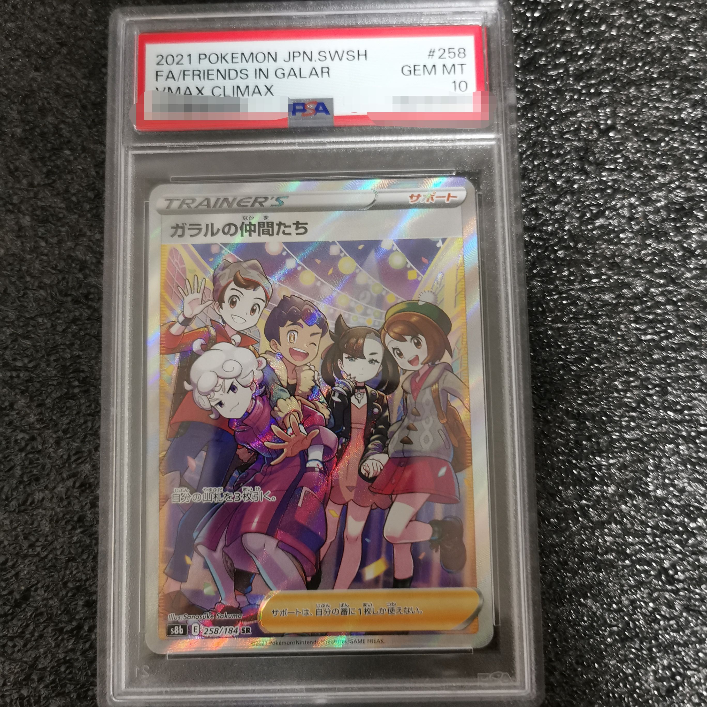 ガラルの仲間たち SR[S8b 258/184](ハイクラスパック「VMAXクライマックス」)